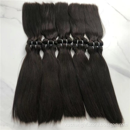 Vietnamese Super Double Drawn Virgin Mink Raw Unprocessed Human Hair Weave Bundles Remy Bone Straight Human Hair Vendors